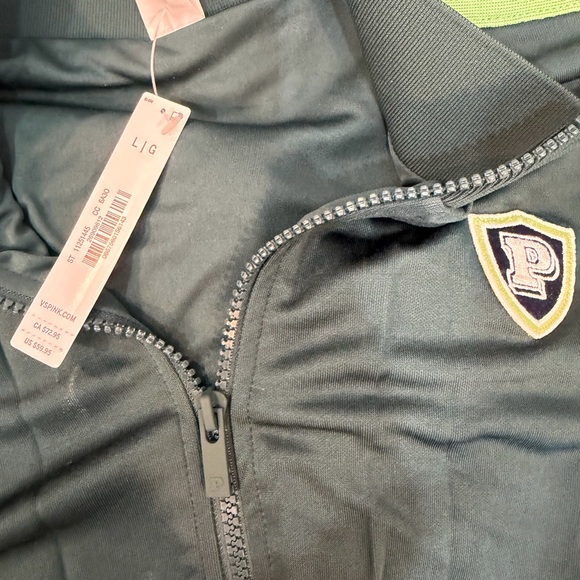 Victoria’s Secret Green and White Track Jacket and Pants Set not puma - Picture 2 of 5